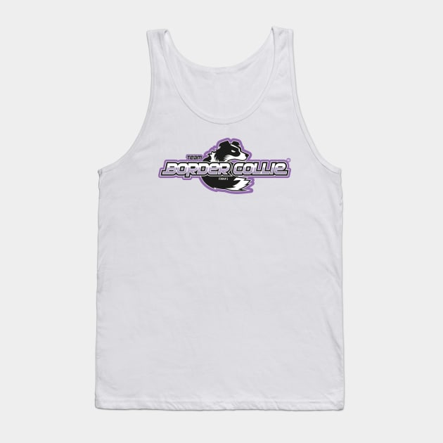 Team Border Collie Tank Top by DoggyGraphics